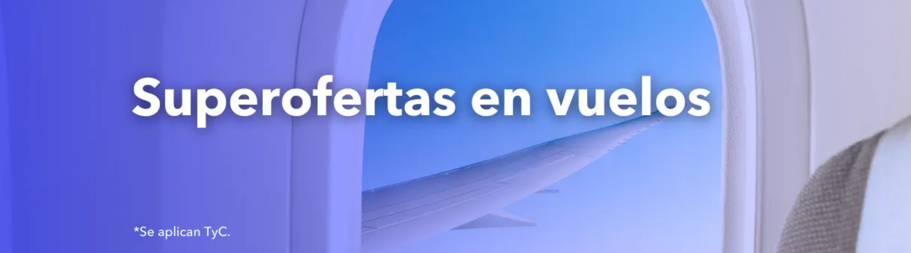 superofertas en vuelos