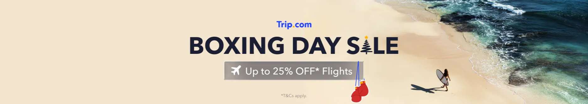 Trip.com Boxing Day Sale: Up to 25% OFF Flights