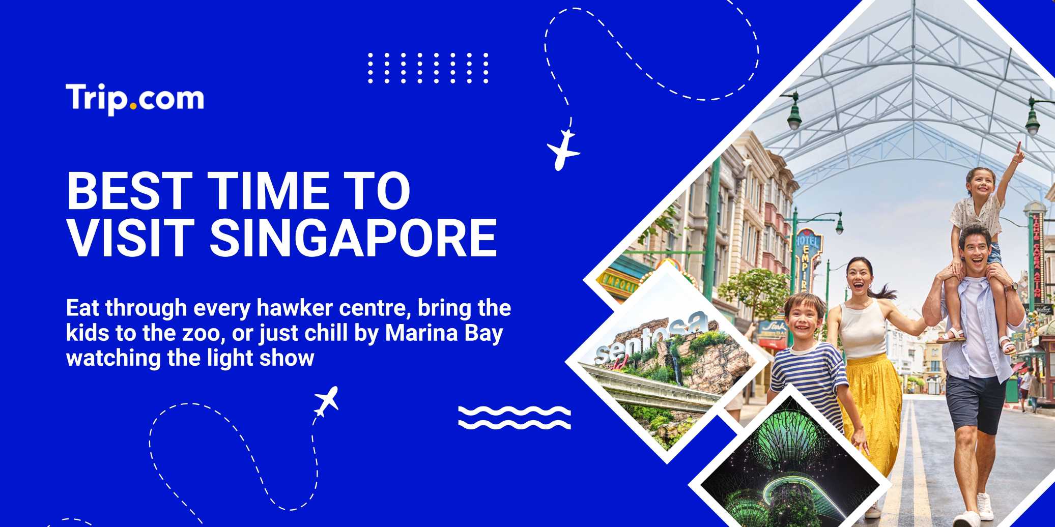 Best Time to Visit Singapore poster