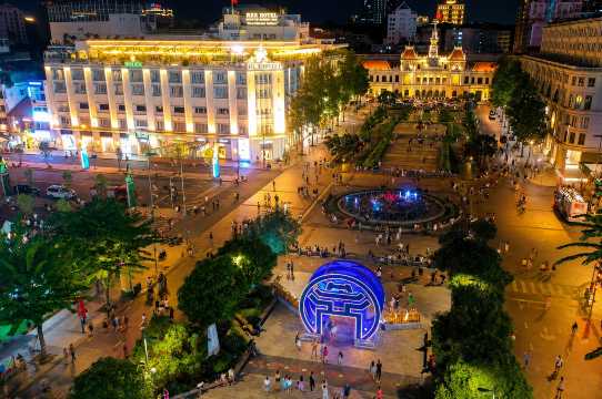 Nguyen Hue Walking Street