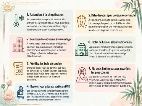 Comment choisir un centre de massage à Hong Kong