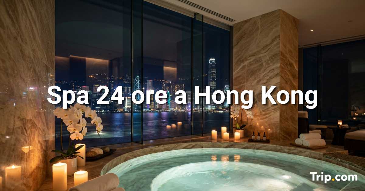 Spa 24 ore a Hong Kong: migliori centri benessere e relax
