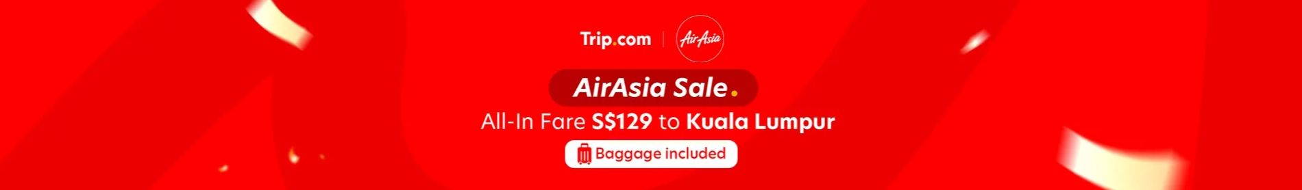 Trip.com Flight Coupon Singapore: AirAsia