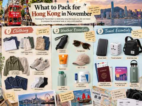 What to Pack for Hong Kong in November