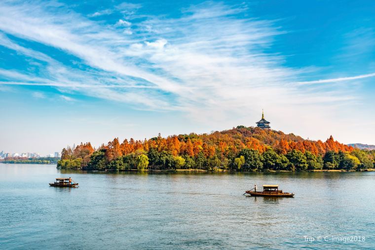 Der Westsee in Hangzhou