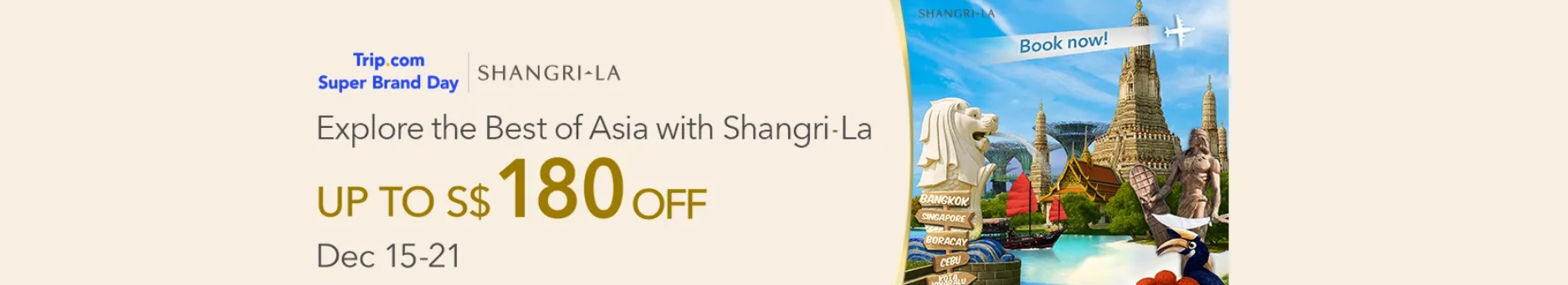 Trip.com Promo Code Singapore: Shangri-La Deals