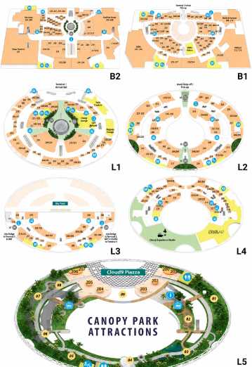 Jewel Changi Airport Map & Directory