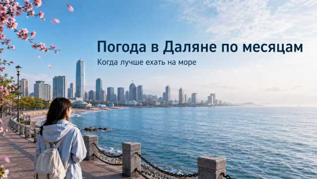 Погода в Даляне по месяцам 2026: когда лучше ехать на море | Trip.com