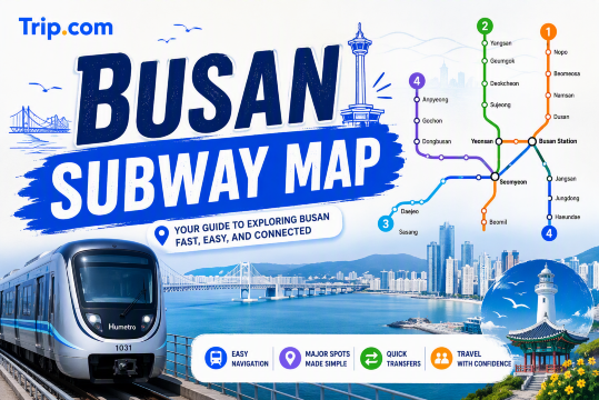 Busan Subway Map 2026: Lines, Fares and Travel Guide