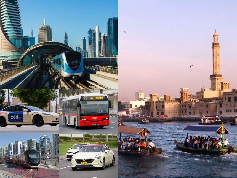 Dubai Transport Map