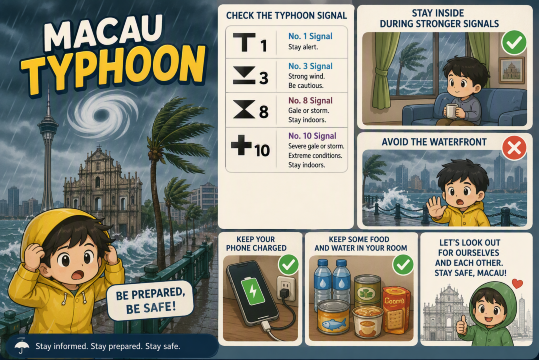 Macau Typhoon Tips