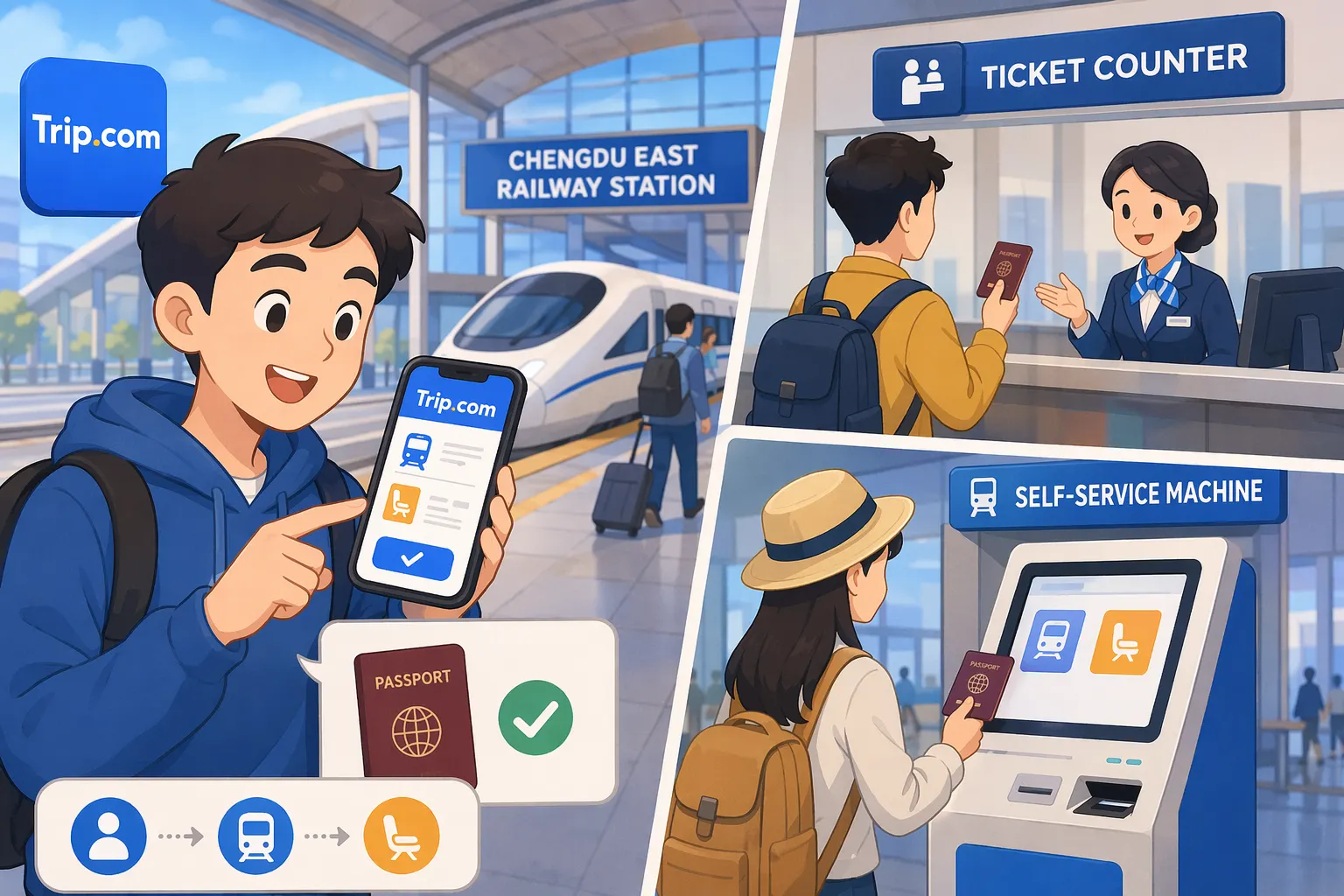 Beijing West Railway Station buy tickets