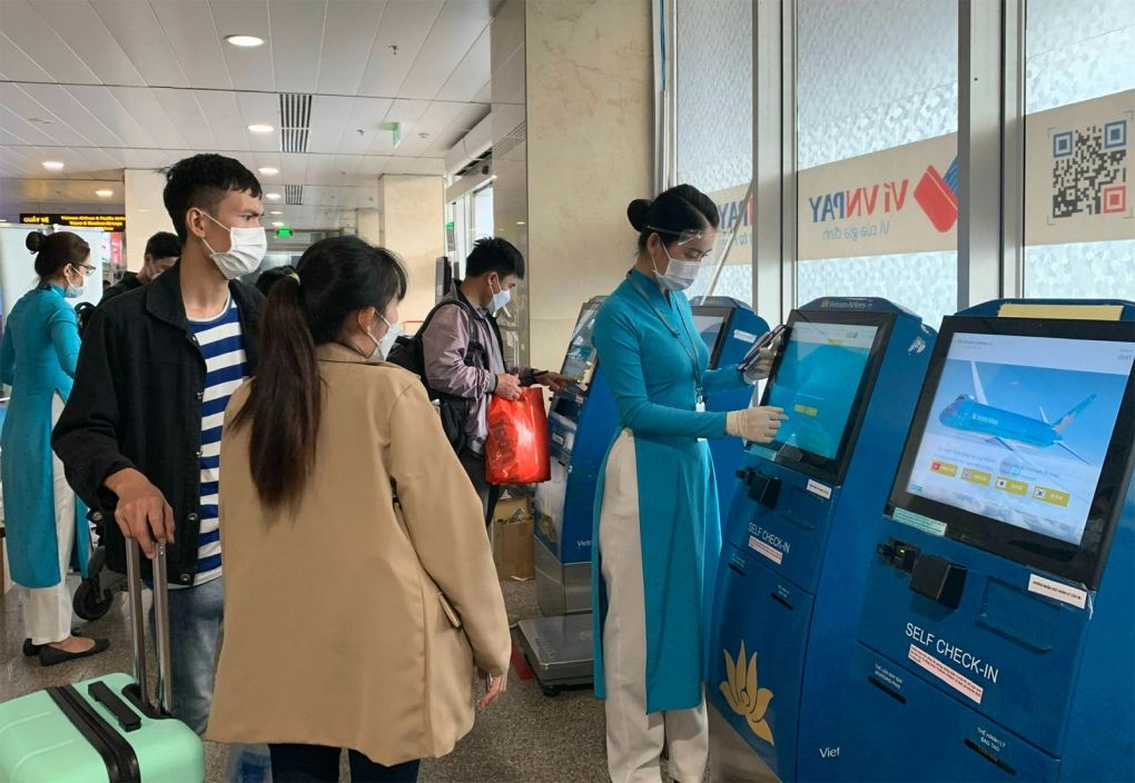 Kiot hãng hàng không nằm ở nhiều sân bay khắp Việt Nam