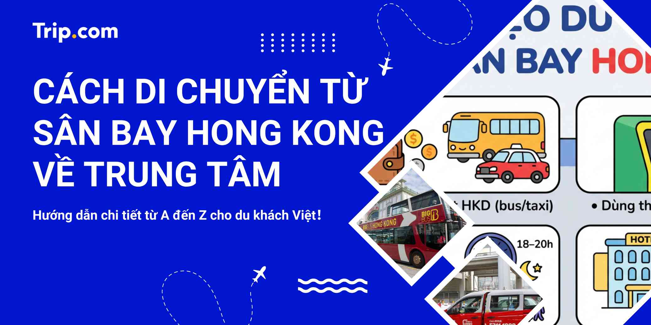 Cách Di Chuyển Từ Sân Bay Hong Kong Về Trung Tâm