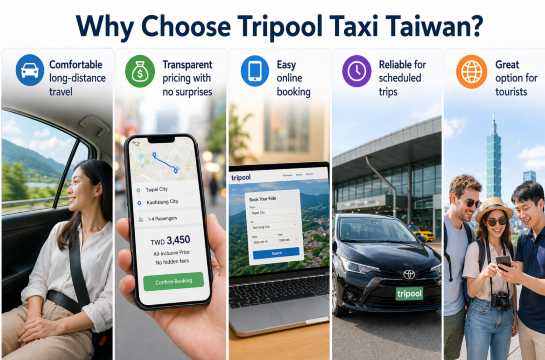Benefits Using Tripool Taxi Taiwan