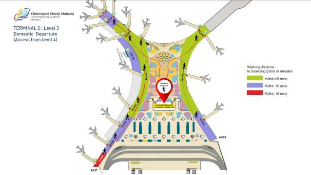 Mumbai Airport Terminal 2 Level 3