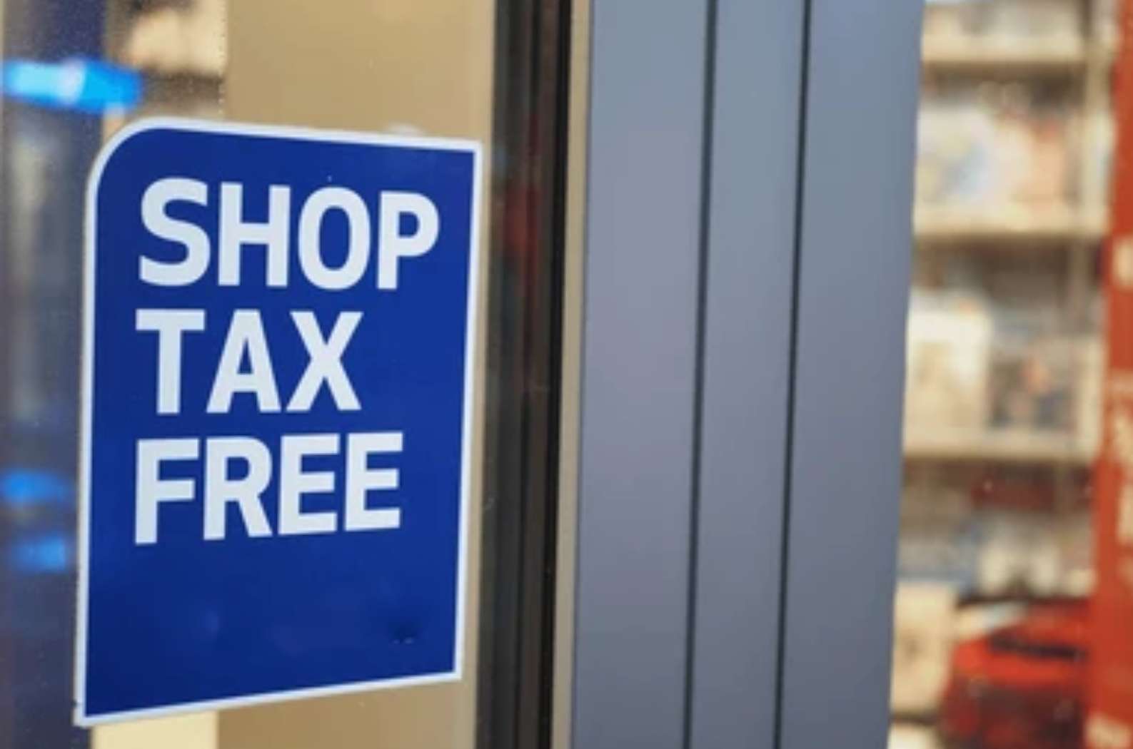 Tax Free Logo at Shop