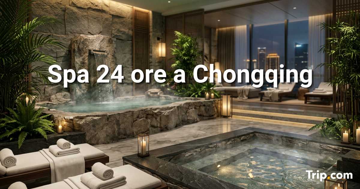 Spa 24 ore a Chongqing: migliori terme e centri benessere