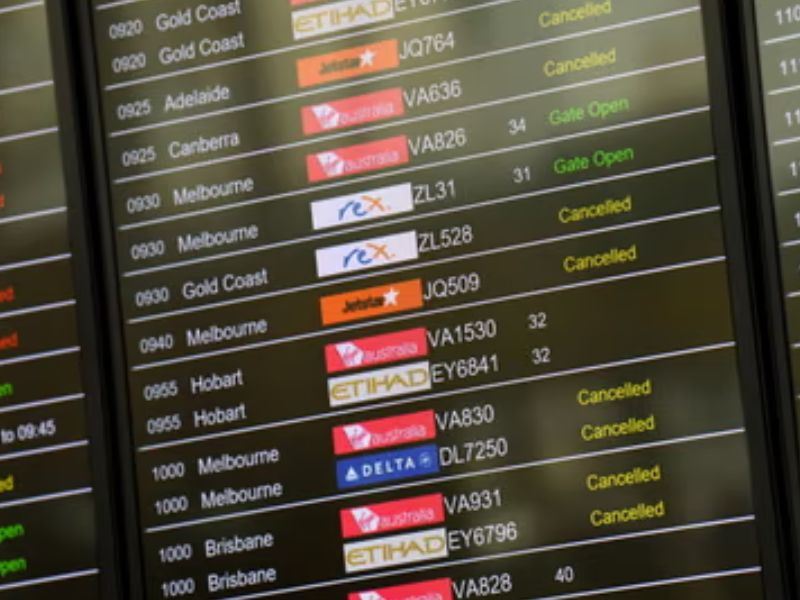 Flight Cancelled Due to Weather
