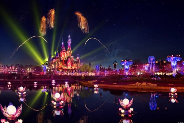 Shanghai Disneyland Firework