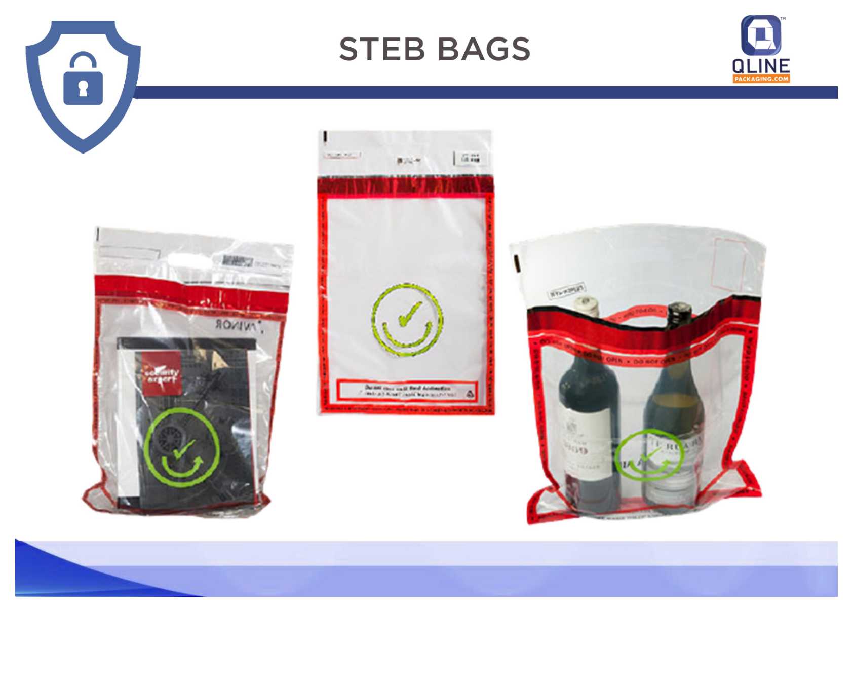 Common carry-on luggage: perfume | tamper-evident bag