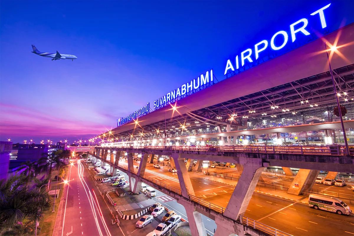 Bandara Internasional Utama di Thailand