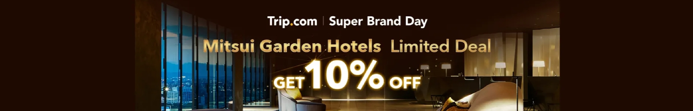 Trip.com Promo Code Singapore: Mitsui Garden Hotels Hotel Ithaca Promo Code
