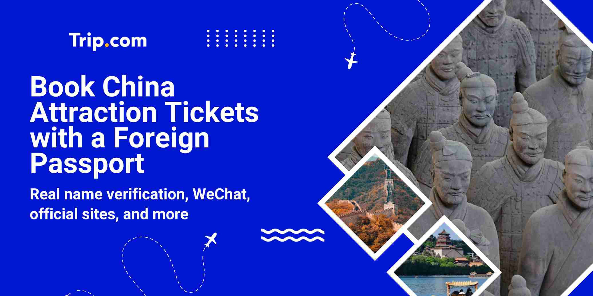 How to Book China Attraction with or without Passport & Phone Number? | Trip.com