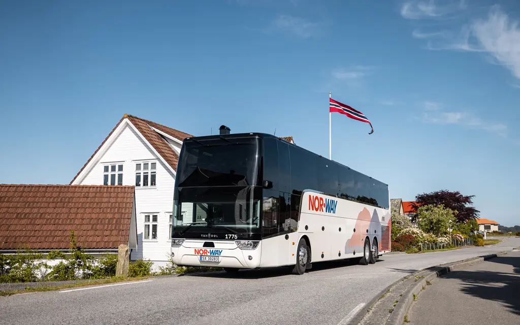Oslo ke Bergen dengan Bus