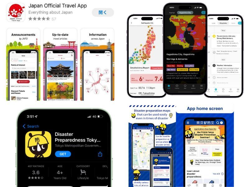 Tokyo Typhoon App Alerts
