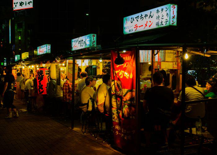 中洲川端屋台群