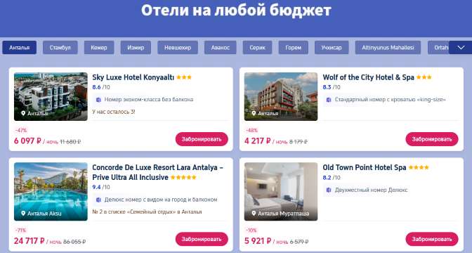 Летняя Турции зовёт
