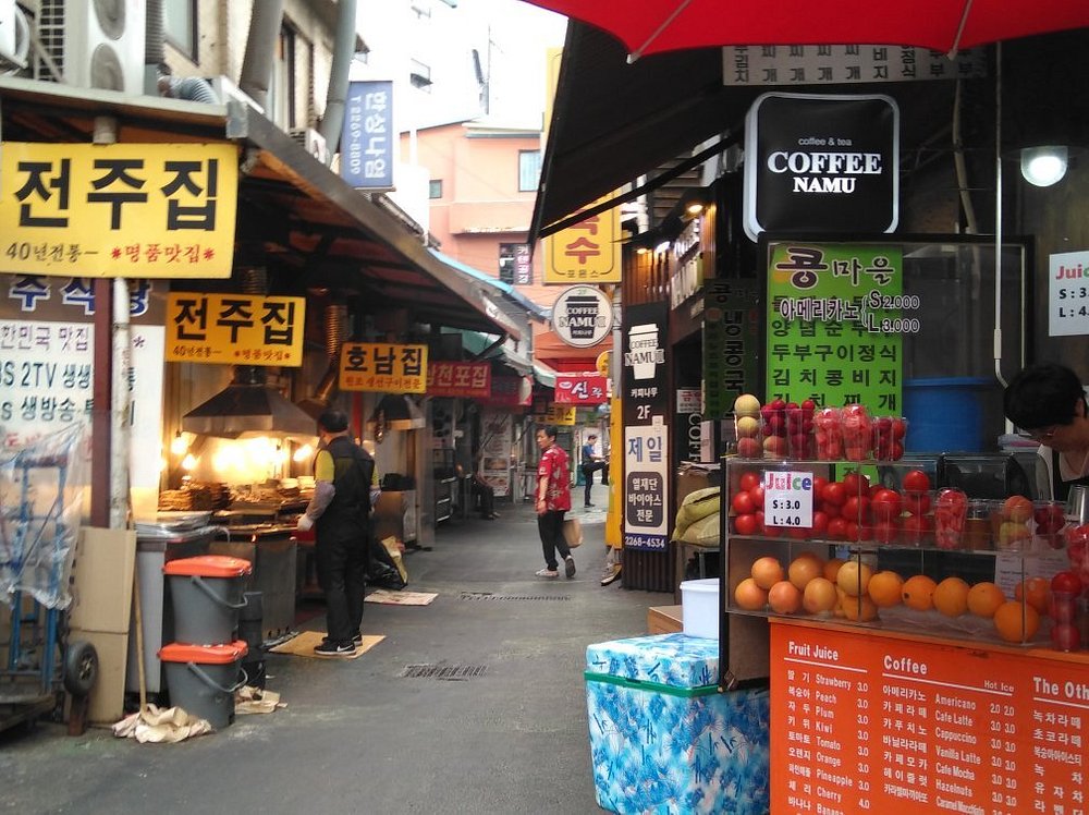 Ansan’s Multicultural Food Street