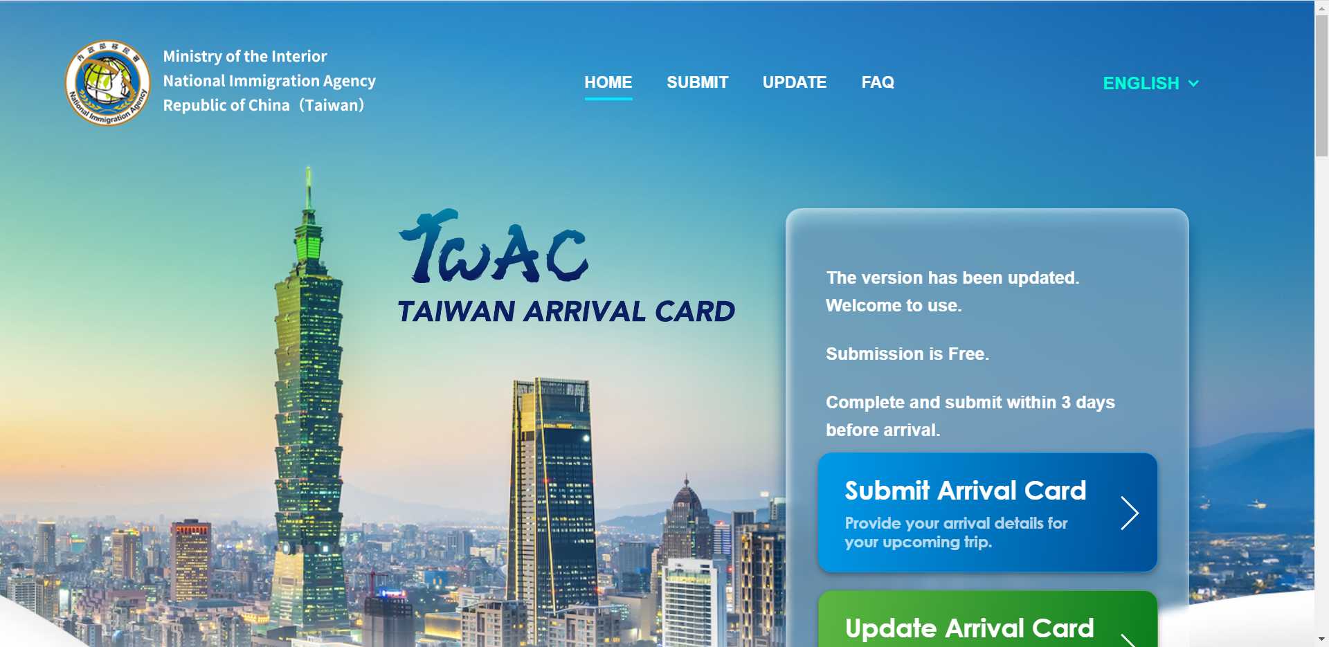 Trang Web Chính Thức Khai Báo TWAC Trực Tuyến