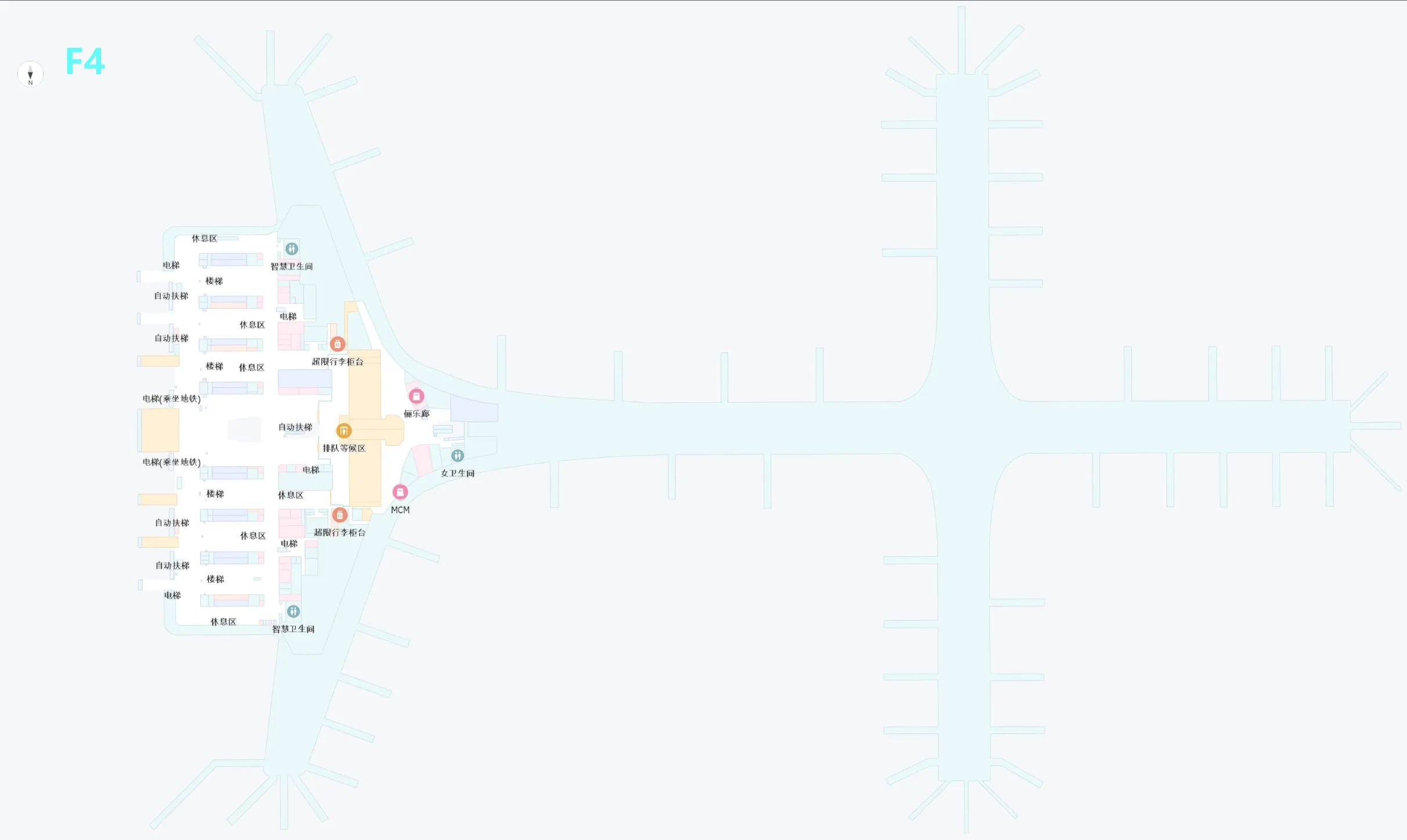 深圳機場地圖