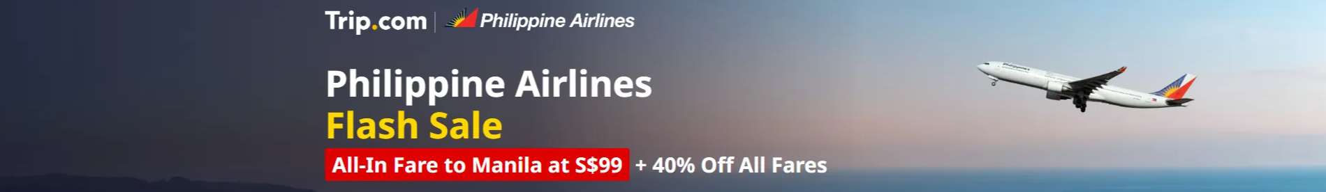 Trip.com Promo Code Singapore: Philippine Airlines