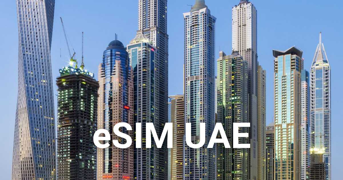 Discounted UAE eSIM from £0.79