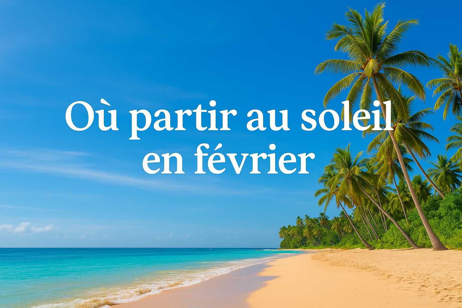 Où partir au soleil en février