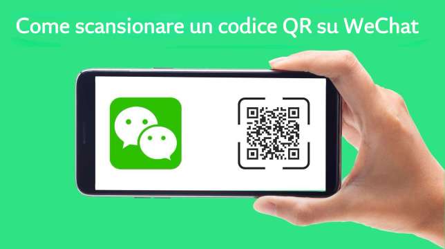 Come scansionare un codice QR su WeChat