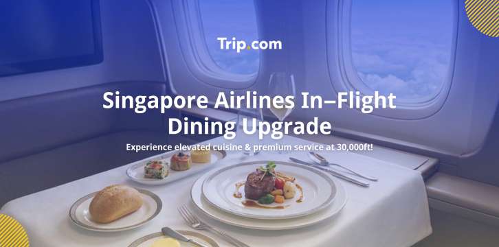 Singapore Airlines In-Flight Dining Upgrade
