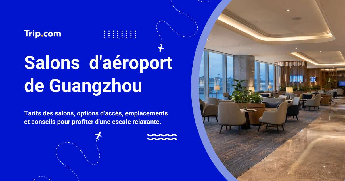 Salons à l'aéroport de Guangzhou