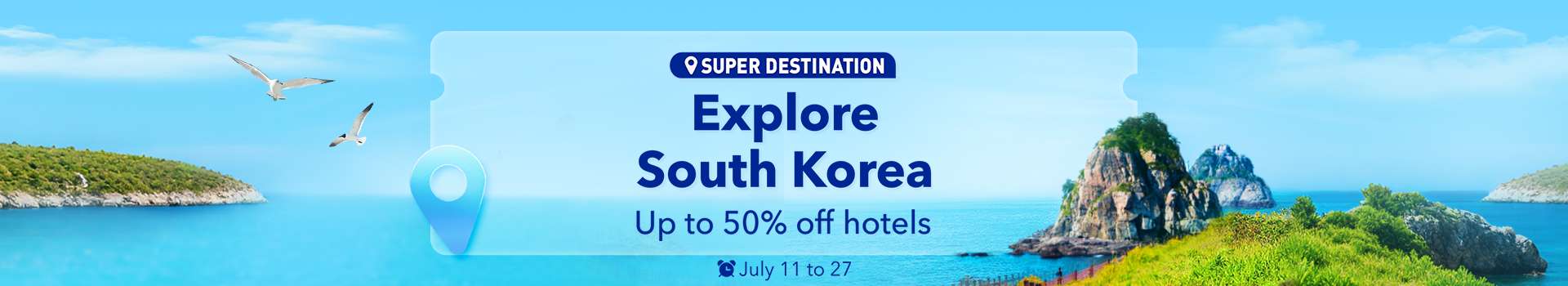 Explore South Korea | Up to 50% Off Hotels​