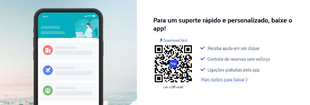 Outras Opções de Suporte da Trip.com