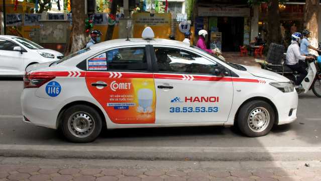 Taxis in Hanoi