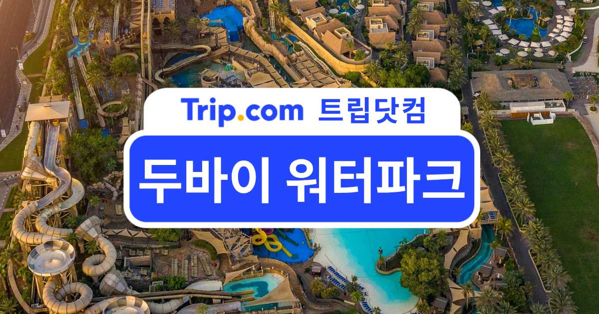 두바이 워터파크 총정리