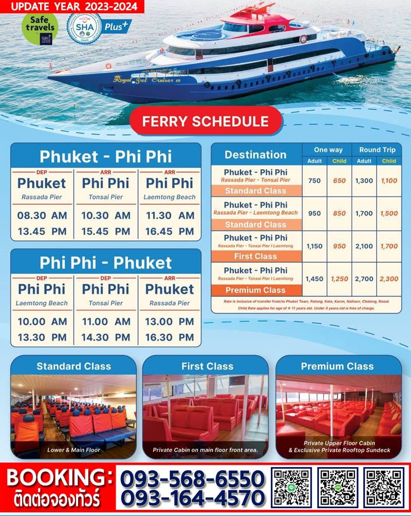Jadwal Keberangkatan Phuket ke Koh Phi Phi