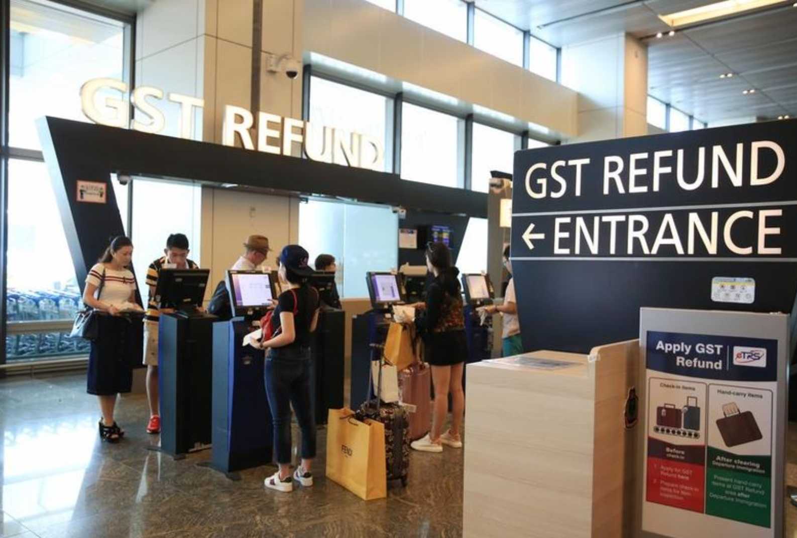 GST Refund at Airport