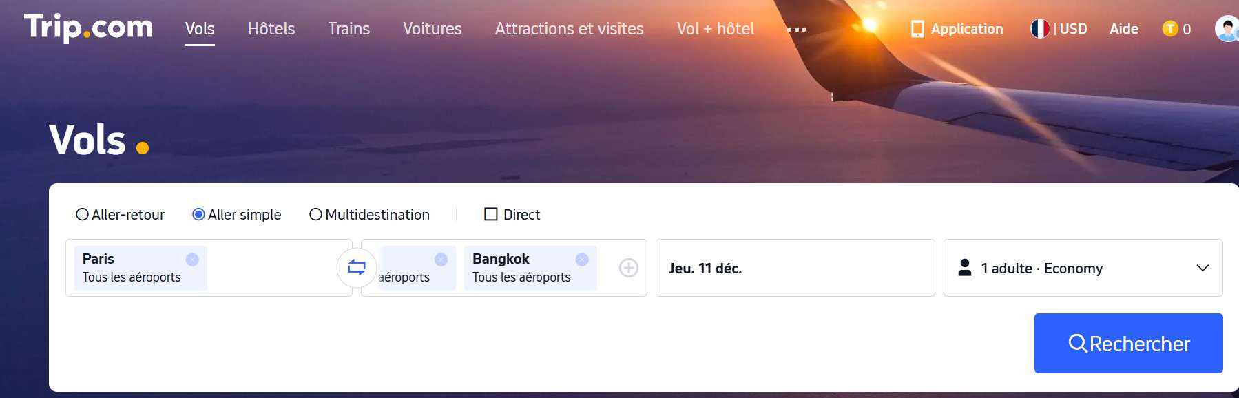 Comment réserver des vols pas chers : 10 astuces sur Trip.com