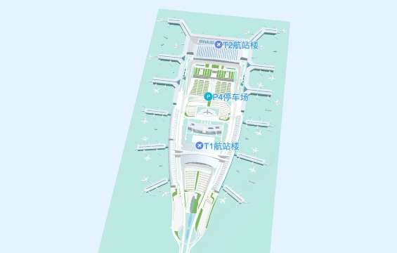 Guangzhou Baiyun Airport Map