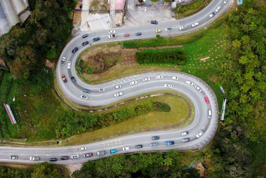 jalan ke cameron highlands